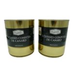 LOT DE 2 "2 CUISSES CONFITES DE CANARD"